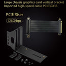 VGA PCI-E 3.0 X16 Graphics Card Vertical Bracket Extension Cable for ATX PC Case