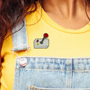 Cartoon Badge Game Machine Lapel Brooch Backpack Jewelry Gift for Kids Student