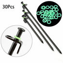 Silicone Tent Nail Ring Tents Accessories Fishing Rod Rings Outdoor Camping