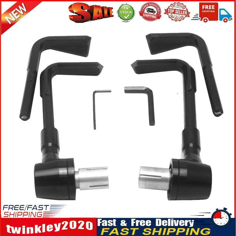 22mm/0.87" Motorcycle Brake Clutch Lever Protector Hand Guard (Black) Newly