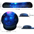 Pad Hand Support Memory Foam Wrist Rest Mouse Mat Keyboard Pad For PC Laptop