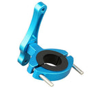 Bike Water Bottle Holder Adapter Double Screws MTB Cup Rack Clip (Blue) Newly