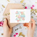 Metal Cutting Dies Stencil Seal Stamp DIY Triangle Series Embossing Paper C