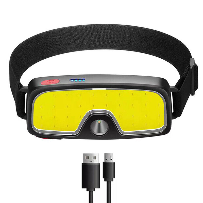 XPE+COB LED Headlights 500LM Headlamp for Outdoor Camping Hiking Fishing Tasks