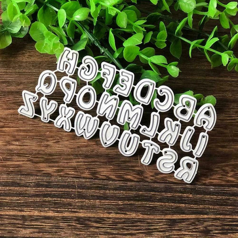 Letter Metal Cutting Dies Scrapbooking Embossing Stencil Craft Card Die E1 E6B4