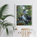 Animal 5D DIY Full Round Drill Diamond Painting Home Decor Manual Art Beadwor