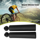 1 Pair Bicycle Handle Bar Grips Foam Sponge Anti-Skid Shock-Absorbing Bike Grips
