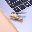 8mm Brass Car Truck Tires Tire Inflator Air Valve Male Copper Clip-on A