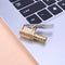 8mm Brass Car Truck Tires Tire Inflator Air Valve Male Copper Clip-on A