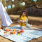 Outdoor Leather Blanket Strap Folding Picnic Mat Waterproof Camp Mattress Newly