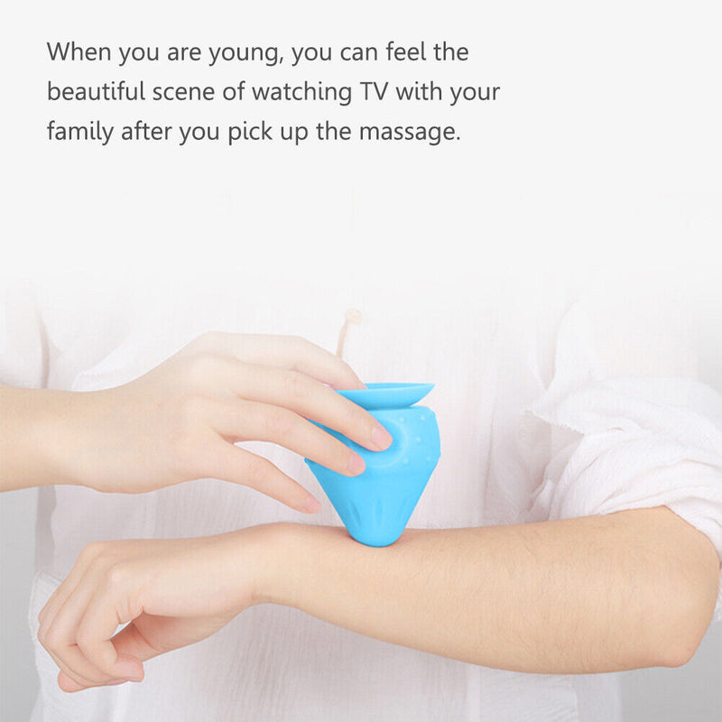 Silicon Massage Cone Solid Adsorption Ball Psoas Muscle Release Portable Supply