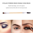 Dual Eyebrow Brushes Lightweight Portable Makeup Tools for Girls Women Make