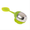Home Filter Herbal Infuser Silicone Tea Leaf Strainer Stainless Steel Diffuser
