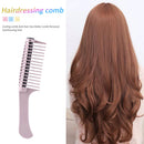 Anti Static Wide Tooth Hair Comb Reduce Hair Loss Curling Brush (Pink) Newly