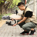 Handheld Shooting Camera Stabilizer Kit Tripod Head DV Bracket Video Action Rig