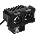 Square Motorcycle LED Driving Spotlight Spot Fog Head Light Lamp White Yellow