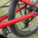 Plastic Bicycle Chain Protection Bike Frame Protector Chainstay Pad (Red)