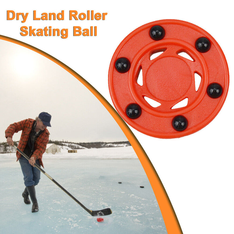 Ice Roller Hockey Training Exercise Puck Off-Ice Practice Sports Equipment Newly