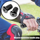 2pcs Bicycle Bar End Plugs Aluminum MTB Road Bike Handlebar Caps (Black) Newly
