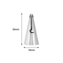 Cake Decorating Icing Piping Nozzles Stainless Steel Baking Mold Russian