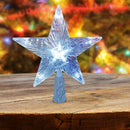 LED Star Night Light Five-point Lamp Christmas Tree Top Xmas Tree Decor (3)