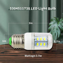 Hot AP6278388 PS12364857 5304511738 UPGRADE E27 LED Light Bulb 12v-80v
