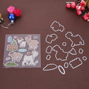 Goat Silicone Stamps Carbon Steel Cutting Dies Stencil Scrapbook Album