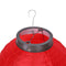 25cm Plum Blossom Lantern Lamp Chinese Long Shaped Cloth Lampion (A)