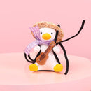 Car Hanging Ornament Car Pendant Decor School Bag Duck Car Pendant Swing Duck