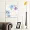 Ink Flower Oil Paint By Numbers Kit DIY Acrylic Painting on Canvas Frameless Set