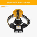Strong Light Charging LED Headlight Outdoor Lighting Night Fishing Headlamp