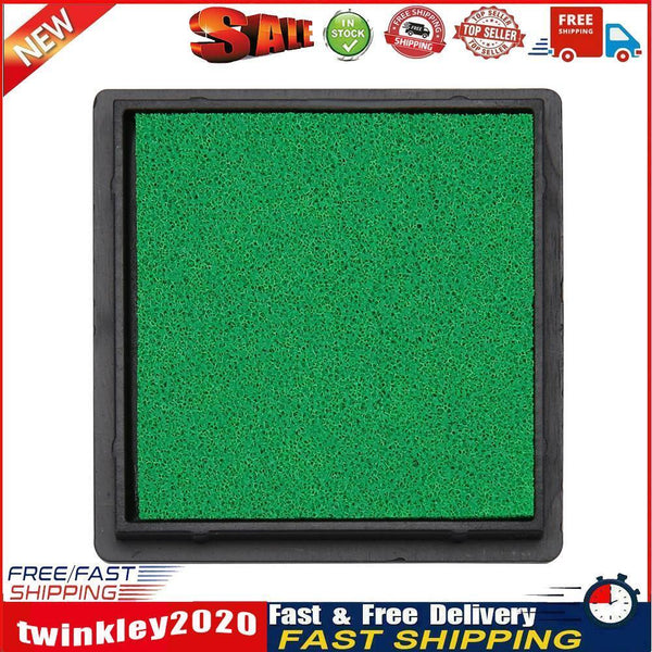 Fingerprint Square Inkpad for DIY Scrapbook Card Paper Craft Stamp (Green) Newly