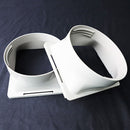 Square Portable Air Conditioner Exhaust Duct Interface Pipe Tube Connector Newly