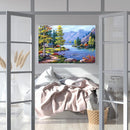 Landscape 50x40cm DIY Paint By Numbers Art Picture On (M339)