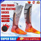 #A Electric Foot Warm Socks 3.7V Battery Foot Warmer Breathable for Fishing Camp