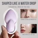 Tongue Shaped Powder Puff Face Makeup Applicator Makeup Non-Stick Powder Puff`