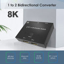 Displayport Splitter DP1.4 8K Bi-Direction Switch Adapter 1x2/2x1 Switcher