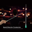 Professional Music Baton Concert Stage Performance Director Wand (Green) Newly
