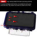 Portable Lure Fishing Tackle Box with Compartment Fishing Accessories Organizer