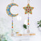 #A 2pcs 5D Keychain Pendant Diamond Painting Kit Art Craft Handmade Gift Decor