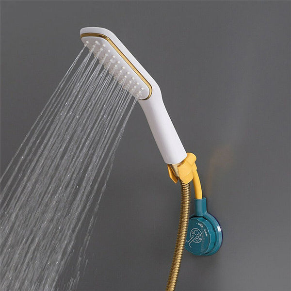 Shower Head Holder Rotatable Bracket Punch-Free Bathroom Shower Holder