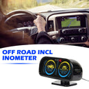 Clinometer with Green Backlight for Off Road 4x4 Vehicle Universal