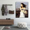 Frameless DIY Daze Beauty Painting By Numbers Canvas Digital Oil Craft Deco