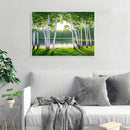 Painting By Numbers Kit DIY Woods Hand Painted Canvas Oil Art Picture Ornamen