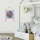 DIY Hanging Outer Frame for Diamond Painting Art Framework (Pink 30x30cm) Newly