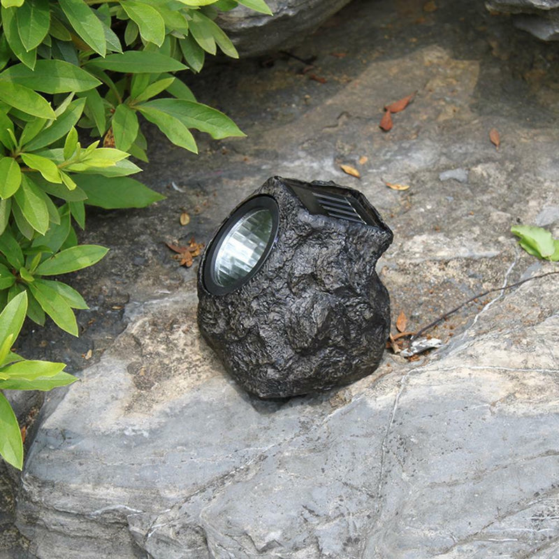 LED Solar Simulation Stone Lamp Outdoor Waterproof Garden Landscape Light