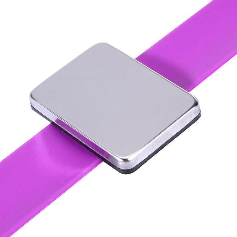 Salon Magnetic Bracelet Wrist Band Strap Hair Clip Hairdressing (Purple)