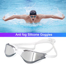 Professional Swimming Goggles Electroplating Clear Anti-fog Anti-UV Swim Glas