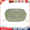 Lace Flower Shoulder Handbags Women Chain PU Leather Crossbody Bags (Green)