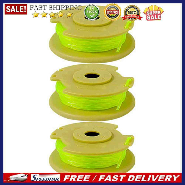 3pcs Trimmer Heads for Ryobi AC80RL3 Strimmer Line Spool Grass Weeds Trimme
